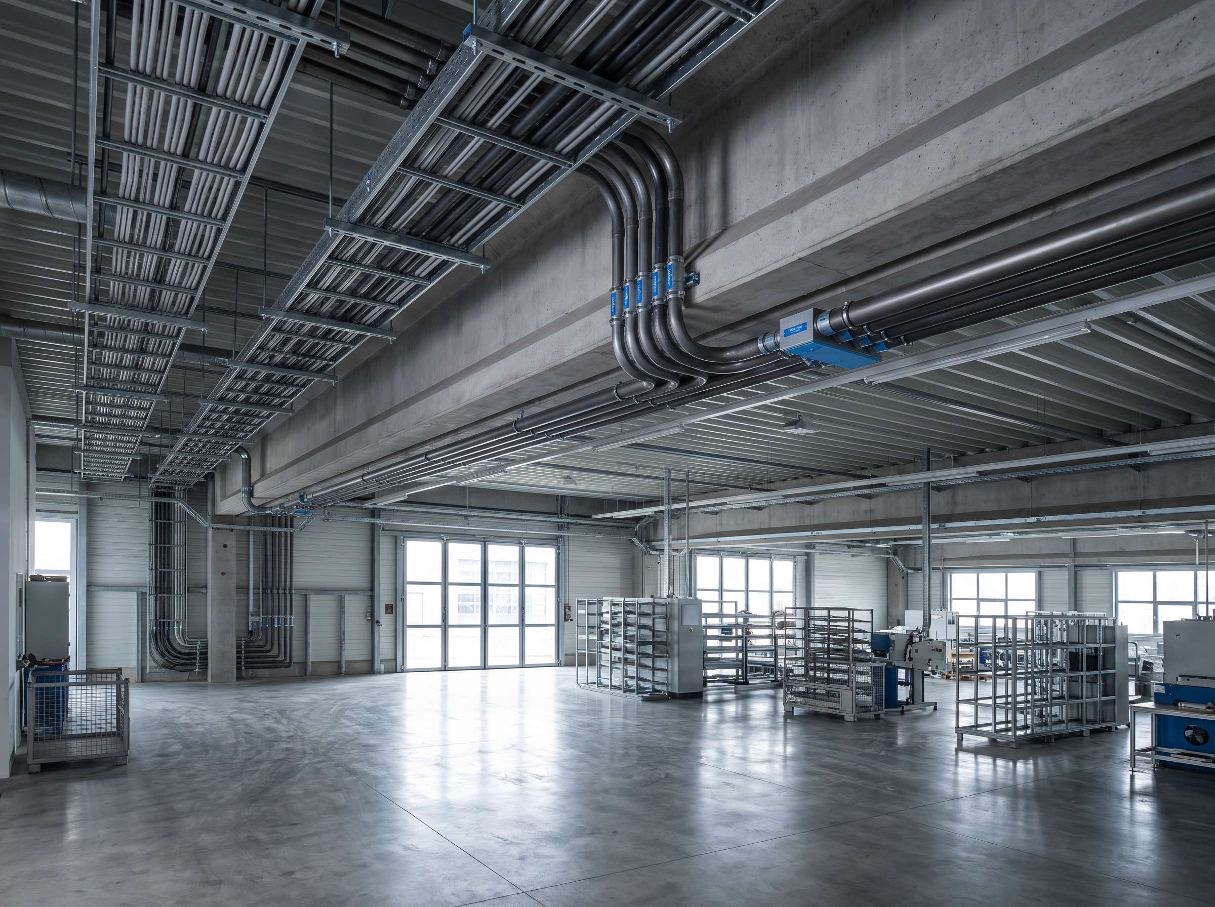 Kablovske trase i elektroinstalacije u poslovnom objektu